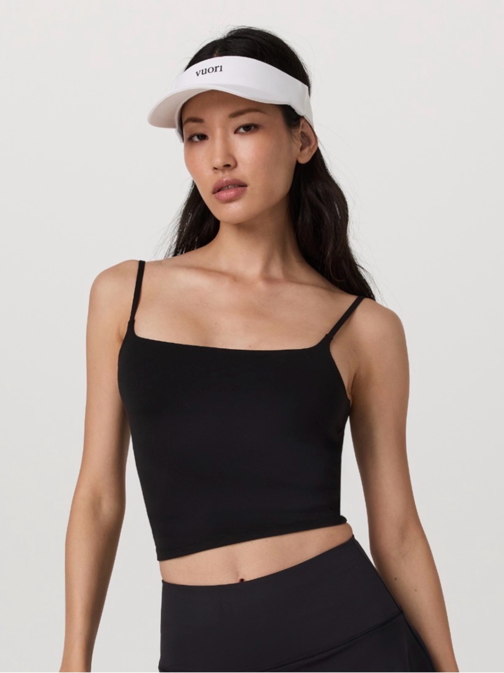 Vuori all the feels black cami medium nwot